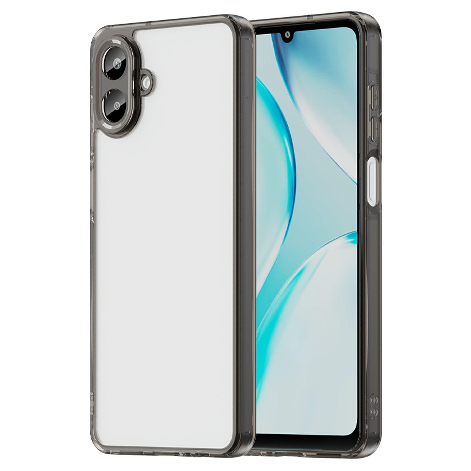 For Samsung Galaxy A07 Case TPU+Acrylic Phone Back Cover Anti Yellowing Black
For Samsung Galaxy A07 Case TPU+Acrylic Phone Back Cover Anti Yellowing Black