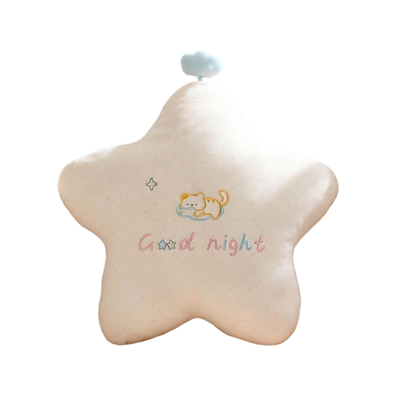 Soft Cloud-Shaped Plush Pillow with Embroidered Bear and Good Night Text Suitable for Comfort and Stress Relief Decorative Cushion for Home or Nursery One Size
Soft Cloud-Shaped Plush Pillow with Embroidered Bear and Good Night Text Suitable for Comfort and Stress Relief Decorative Cushion for Home or Nursery One Size