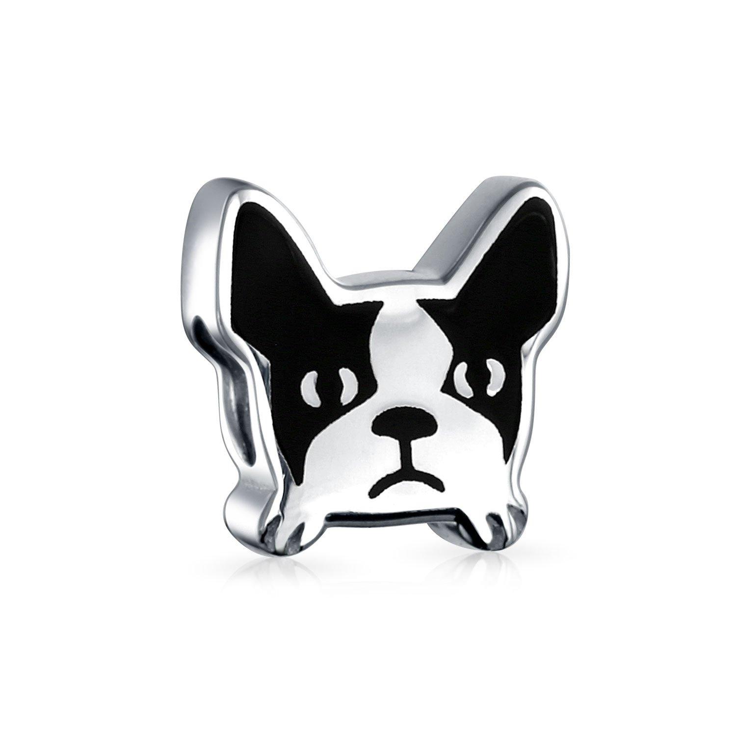 Pet Frenchie Французский бульдог собака Шарм Бусины для женщин подростков Черный Белый Эмаль стерлингового серебра Подходит Европейский Шарм Браслет .925
Pet Frenchie Французский бульдог собака Шарм Бусины для женщин подростков Черный Белый Эмаль стерлингового серебра Подходит Европейский Шарм Браслет .925