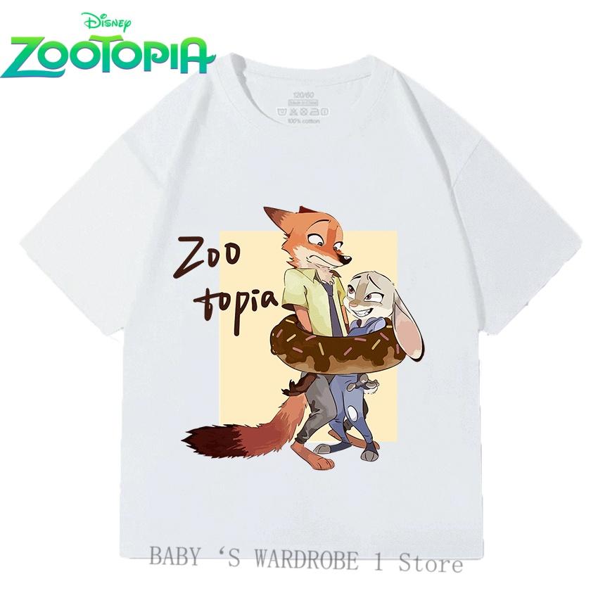 Бавовняні футболки з коротким рукавом Disney Zootopia для хлопчиків та дівчаток 3-12 років з мультяшними принтами, милі, модні 130
Бавовняні футболки з коротким рукавом Disney Zootopia для хлопчиків та дівчаток 3-12 років з мультяшними принтами, милі, модні 130