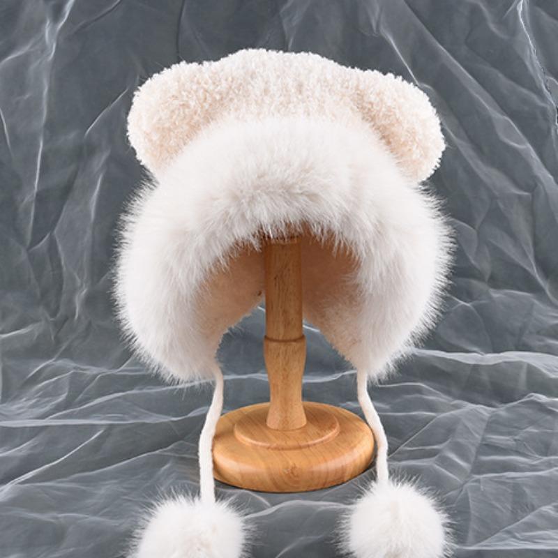 Милая и милая плюшевая вязаная шапка «Тандерболт», женская осенне-зимняя теплая холодная плюшевая бархатная шапка-пуловер с ушками медведя на ремешках One Size бежевый
Милая и милая плюшевая вязаная шапка «Тандерболт», женская осенне-зимняя теплая холодная плюшевая бархатная шапка-пуловер с ушками медведя на ремешках One Size бежевый