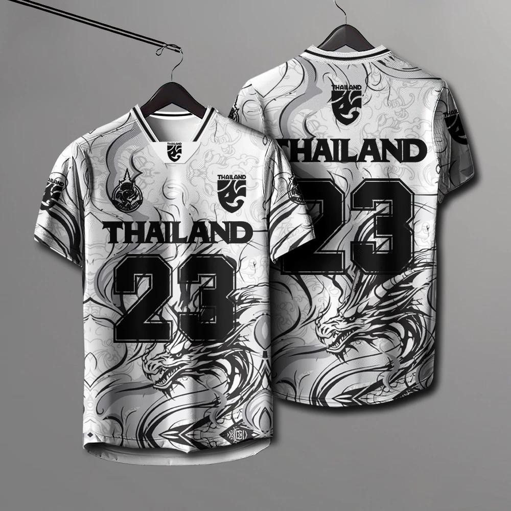 ТАИЛАНД Футбол Футбол V-образный вырез Цвет Винтажная Футболка Национальный Логотип Слона Значок Унисекс Мужчины Женщины Тренировочная ФУТБОЛКА Принт Быстросохнущая Короткий рукав Форма 5XL
ТАИЛАНД Футбол Футбол V-образный вырез Цвет Винтажная Футболка Национальный Логотип Слона Значок Унисекс Мужчины Женщины Тренировочная ФУТБОЛКА Принт Быстросохнущая Короткий рукав Форма 5XL