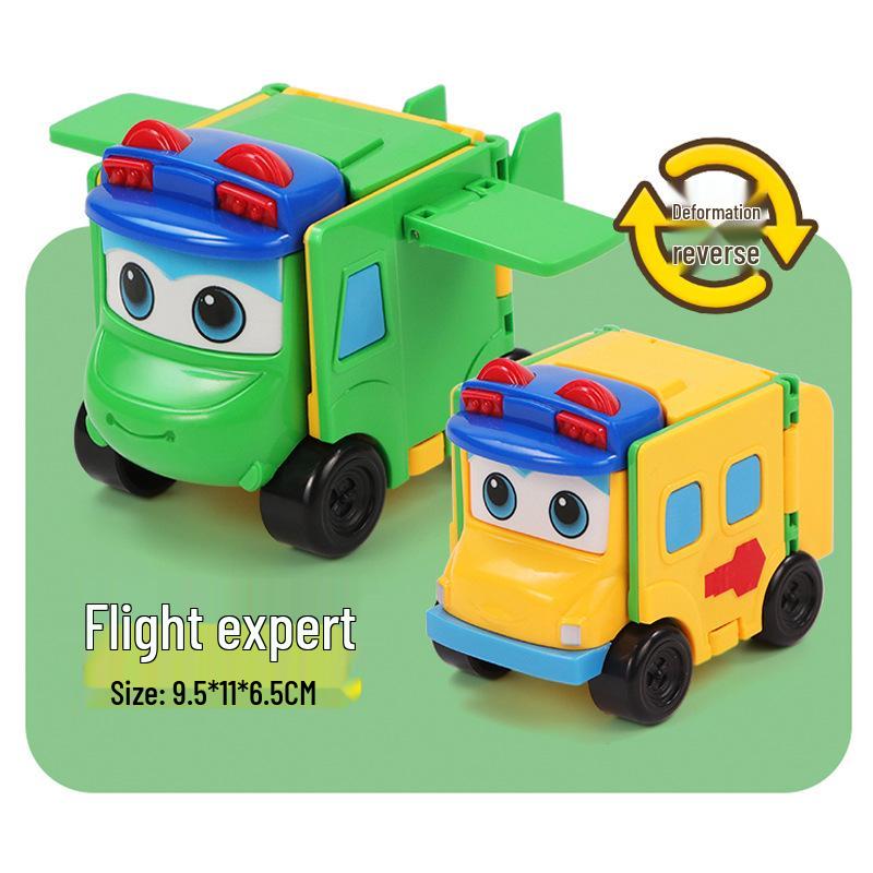 Игрушка «Автобус-трансформер»: Двусторонний реверсивный трансформирующийся набор машинок-роботов для детей
Игрушка «Автобус-трансформер»: Двусторонний реверсивный трансформирующийся набор машинок-роботов для детей