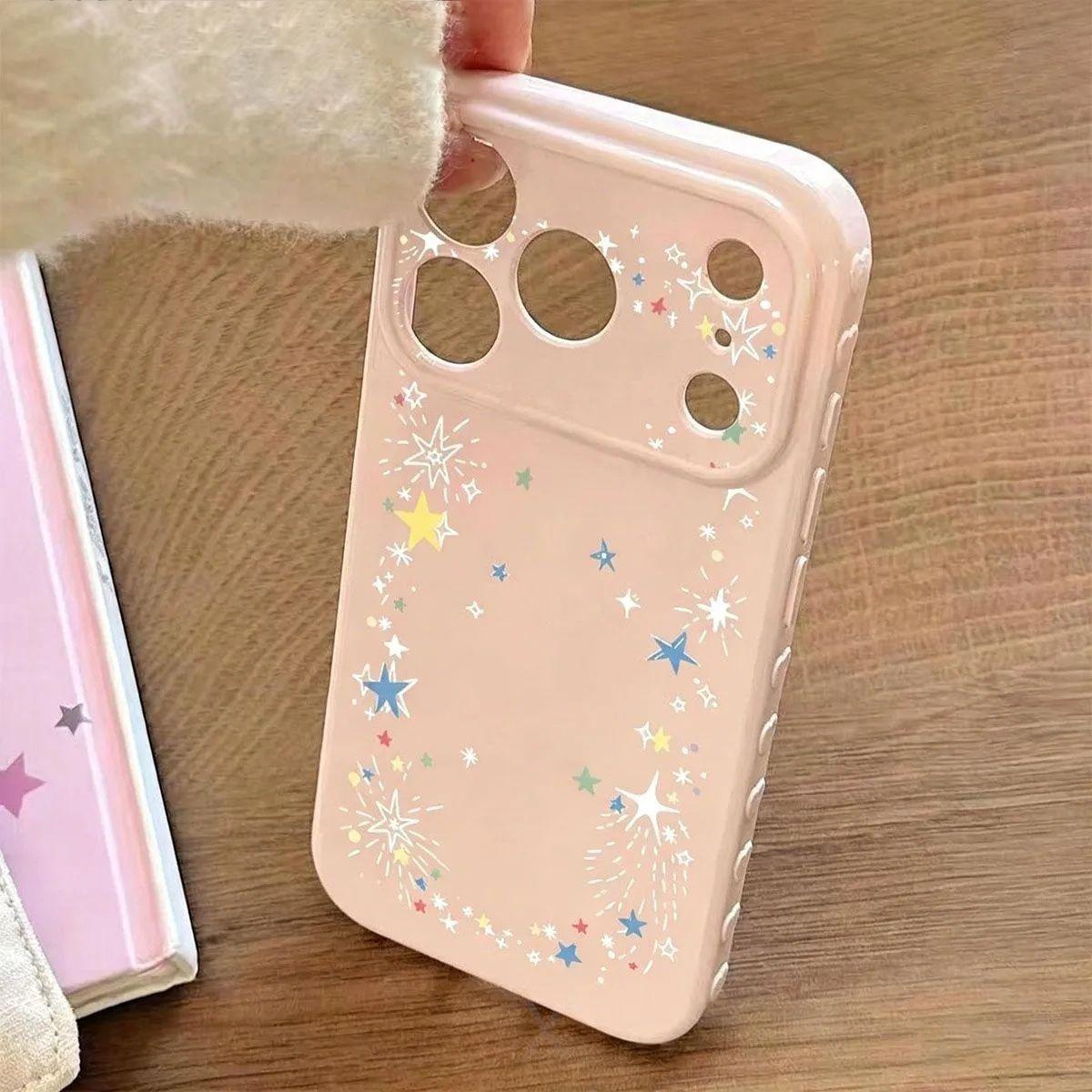 Edge Stars Hearts Apple 17 Pro Max Phone Case - Large Side Window, Soft Compatible with iPhone Models 11, 14, 15, 16. iPhone 16
Edge Stars Hearts Apple 17 Pro Max Phone Case - Large Side Window, Soft Compatible with iPhone Models 11, 14, 15, 16. iPhone 16