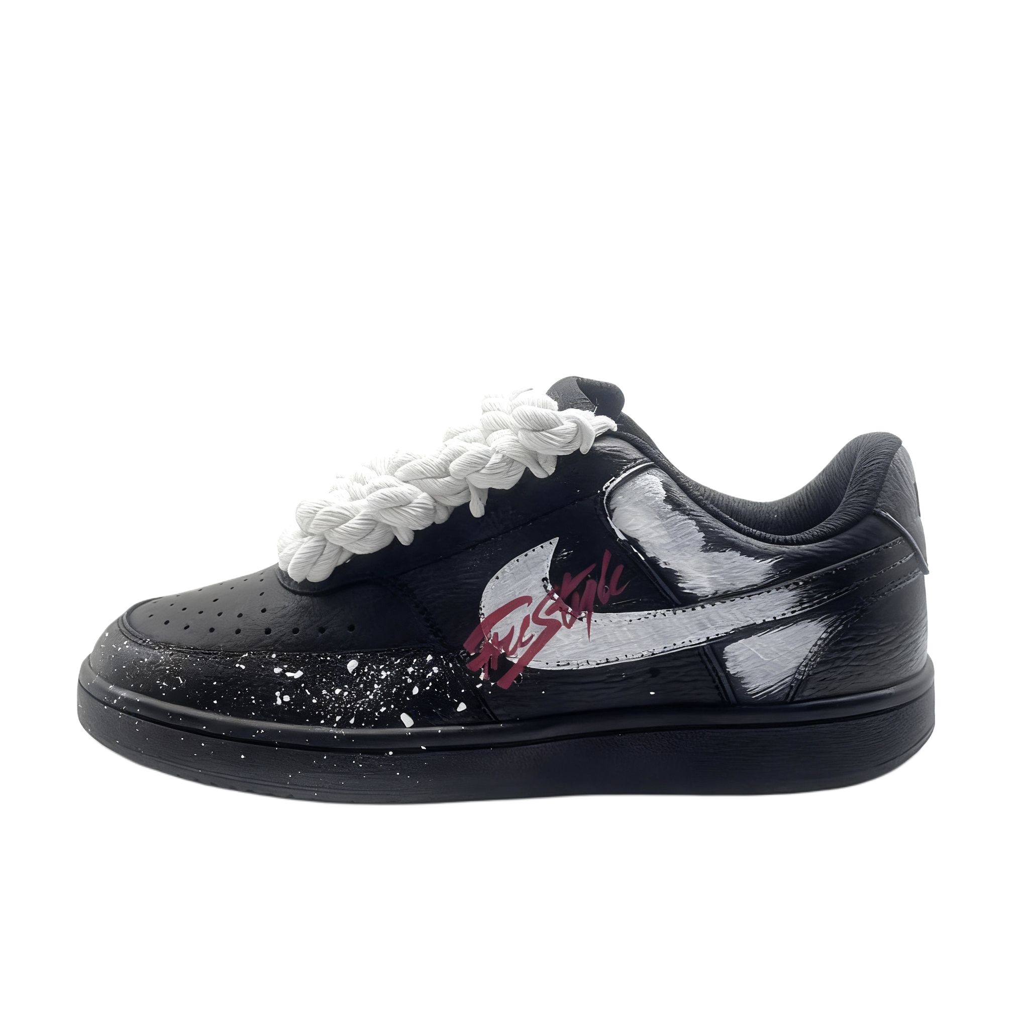 Nike Court Vision Free Country Low top Skateboard Shoes Men s Black White DH2987-002(team912-) 42
Nike Court Vision Free Country Low top Skateboard Shoes Men s Black White DH2987-002(team912-) 42