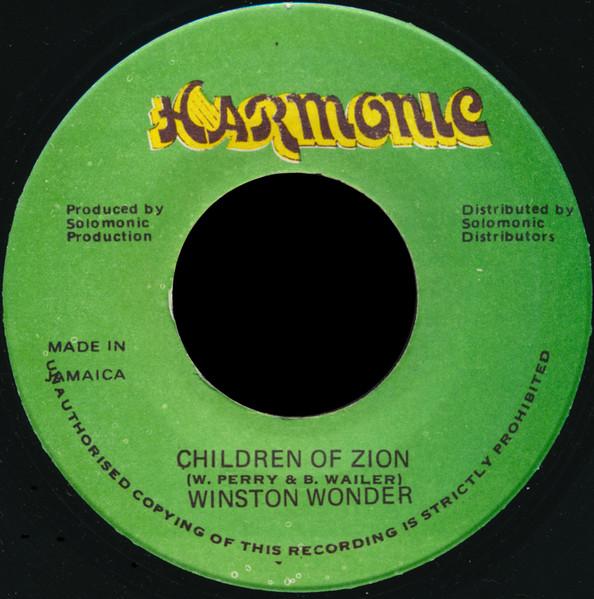 7inch Record WINSTON WONDER - Children Of Zion NONE Harmonic Jamaica Reggae, Ska & Dub Used
7inch Record WINSTON WONDER - Children Of Zion NONE Harmonic Jamaica Reggae, Ska & Dub Used
