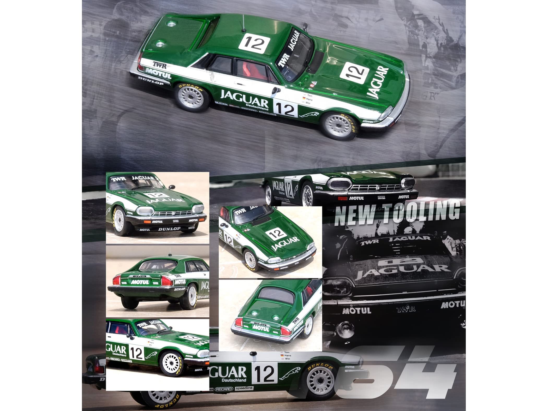 Inno Models Jaguar TWR RACING ETCC 1984Winner Completed Product 1/64 XJ-S #12 Spa-Francorchamps Heyer/Percy
Inno Models Jaguar TWR RACING ETCC 1984Winner Completed Product 1/64 XJ-S #12 Spa-Francorchamps Heyer/Percy