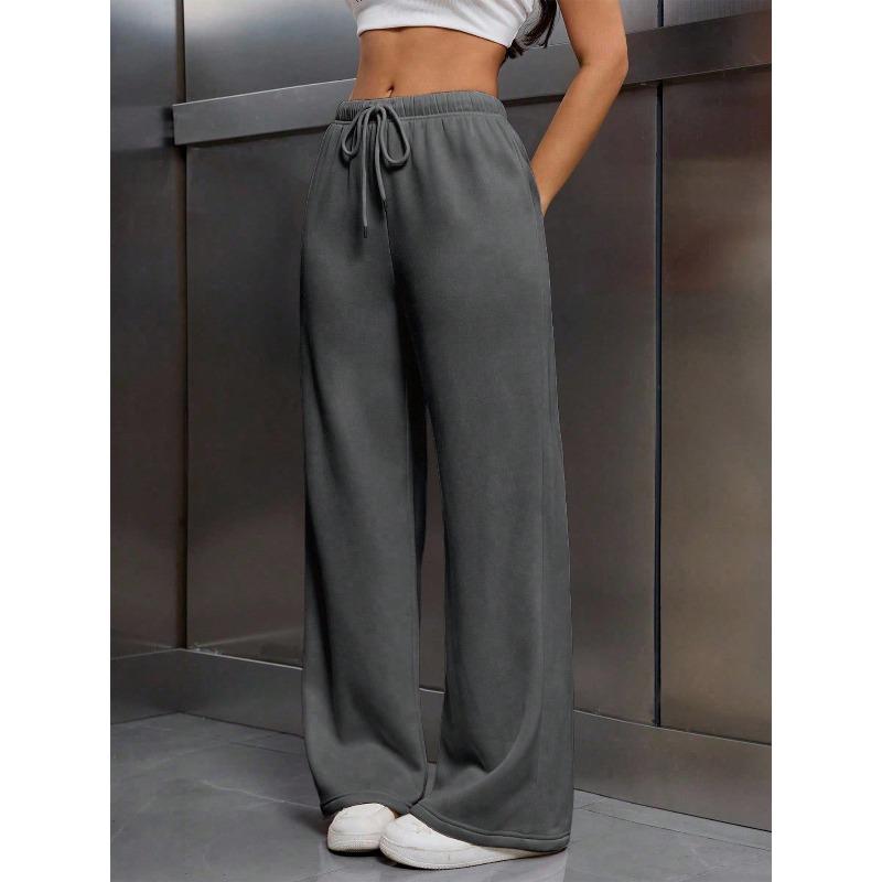 Spring and Autumn Women s Loose-Fitting Wide Leg Sports Low-Waist Drawstring Casual Pants XXXL темно-сірий
Spring and Autumn Women s Loose-Fitting Wide Leg Sports Low-Waist Drawstring Casual Pants XXXL темно-сірий