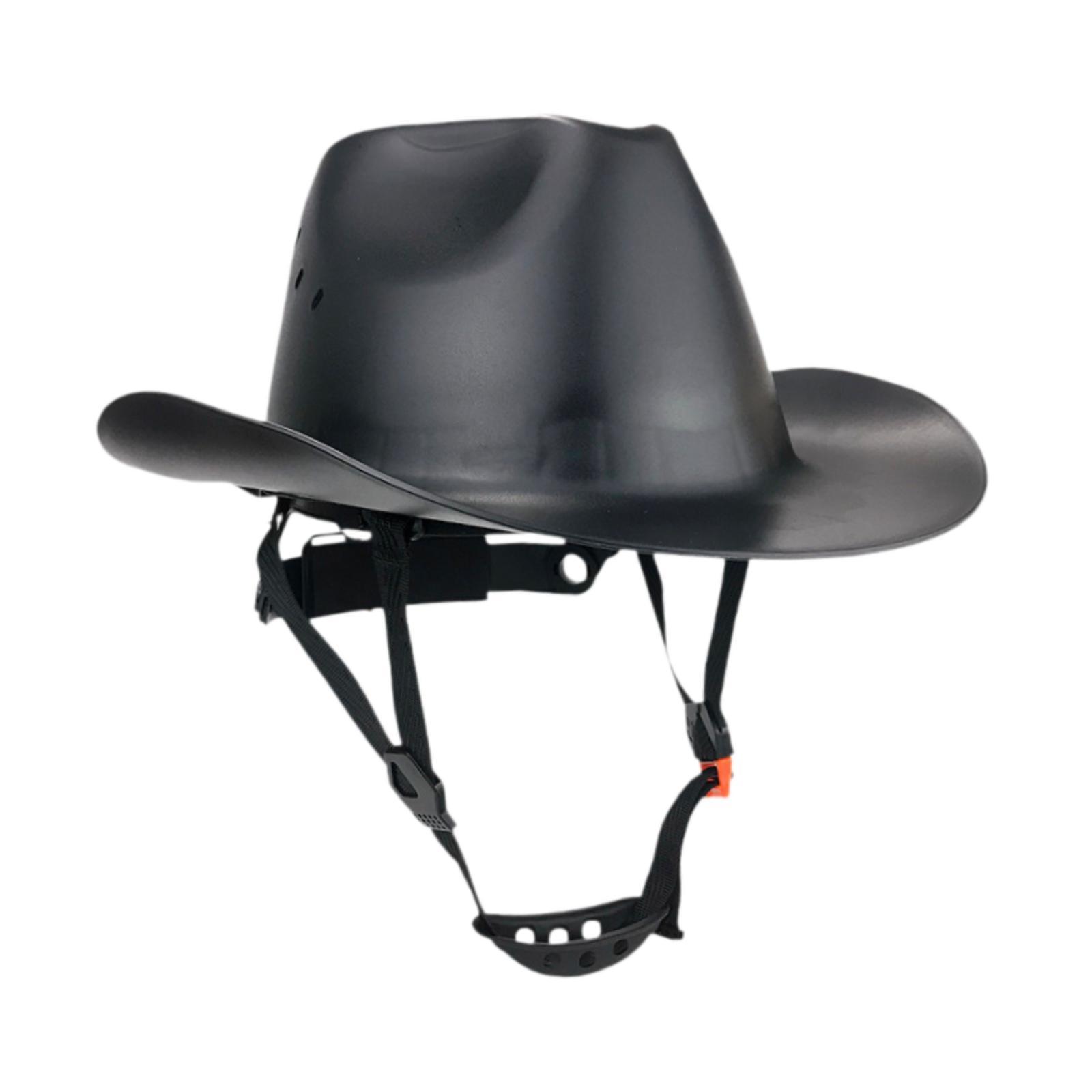 Cowboy Hard Hat Practical Durability Easy to Use Portable Professional Versatile 4 Point Ratchet Suspension Industrial Work Hat чорний
Cowboy Hard Hat Practical Durability Easy to Use Portable Professional Versatile 4 Point Ratchet Suspension Industrial Work Hat чорний