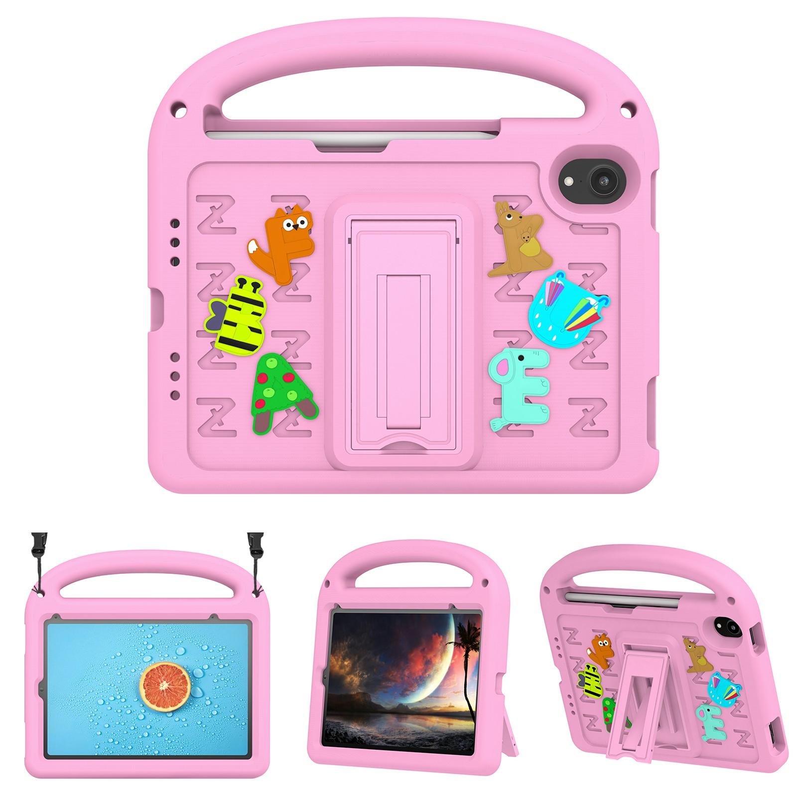 For iPad mini (2024)/mini (2021) Kickstand Case Cartoon Design Anti-Drop EVA+PC Tablet Cover with Strap for Kids D
For iPad mini (2024)/mini (2021) Kickstand Case Cartoon Design Anti-Drop EVA+PC Tablet Cover with Strap for Kids D