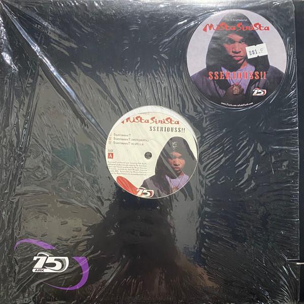 12inch Record MISTA SINISTA - Sseriouss!! 75011 75 Ark 2000 US Rap & Hip-Hop/R&B Used
12inch Record MISTA SINISTA - Sseriouss!! 75011 75 Ark 2000 US Rap & Hip-Hop/R&B Used