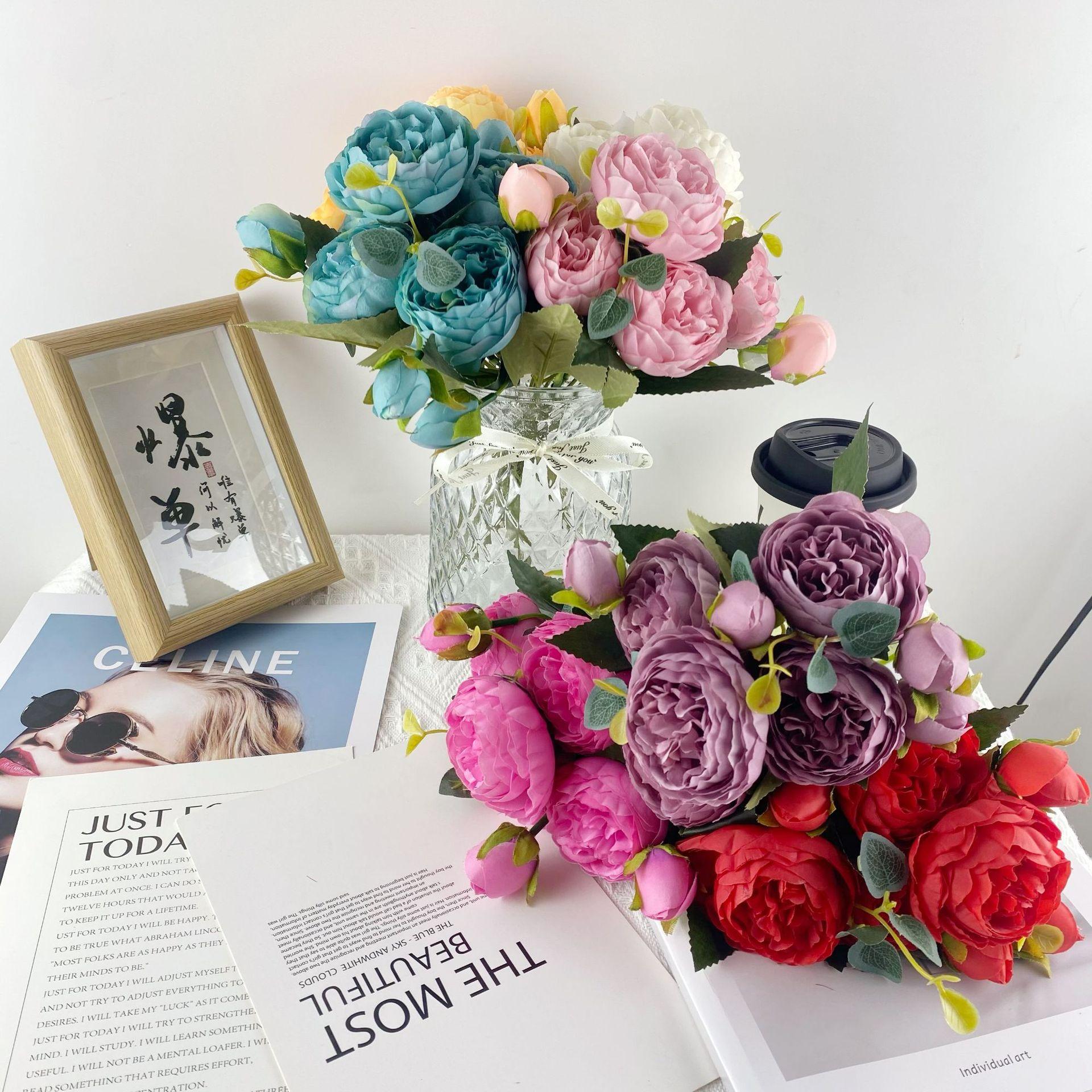 Peony Simulation Flower Home Decoration Living Room Dining Table Shooting Props Decorative Ornament світло-рожевий колір
Peony Simulation Flower Home Decoration Living Room Dining Table Shooting Props Decorative Ornament світло-рожевий колір