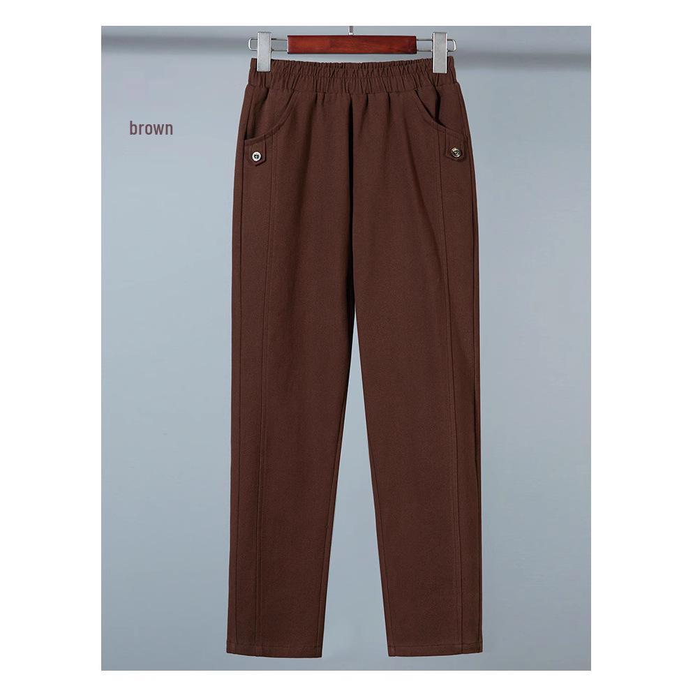 Solid Color High-Waisted Loose Harem Pants for Mid-Aged Women - Spring/Autumn 2026 Collection 4XL кофейный
Solid Color High-Waisted Loose Harem Pants for Mid-Aged Women - Spring/Autumn 2026 Collection 4XL кофейный