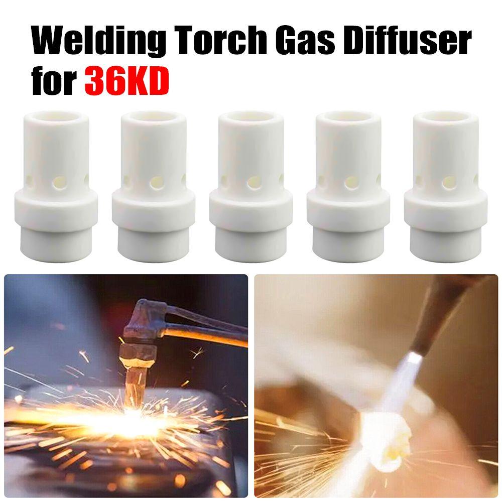 Принадлежности для пайки MIG MAG Welder Сварочный аппарат для газового диффузора 36KD Сварочная горелка с керамическим кольцом 
Принадлежности для пайки MIG MAG Welder Сварочный аппарат для газового диффузора 36KD Сварочная горелка с керамическим кольцом