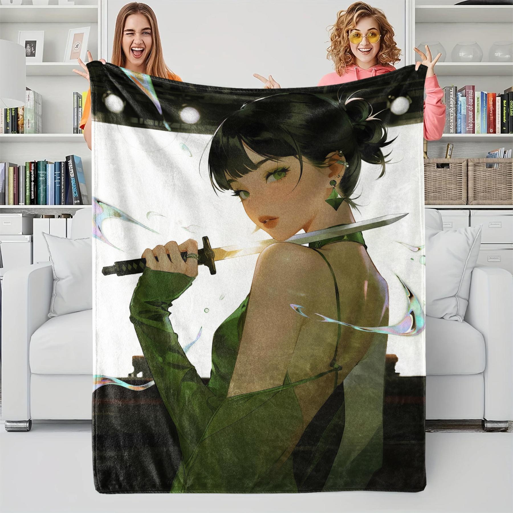 KPOP Demon Hunters Flannel Blanket Soft Fluffy Throw for Office Home Camping Nap Leisure Blankets Gifts for Fans Home Decor 70x100cm
KPOP Demon Hunters Flannel Blanket Soft Fluffy Throw for Office Home Camping Nap Leisure Blankets Gifts for Fans Home Decor 70x100cm