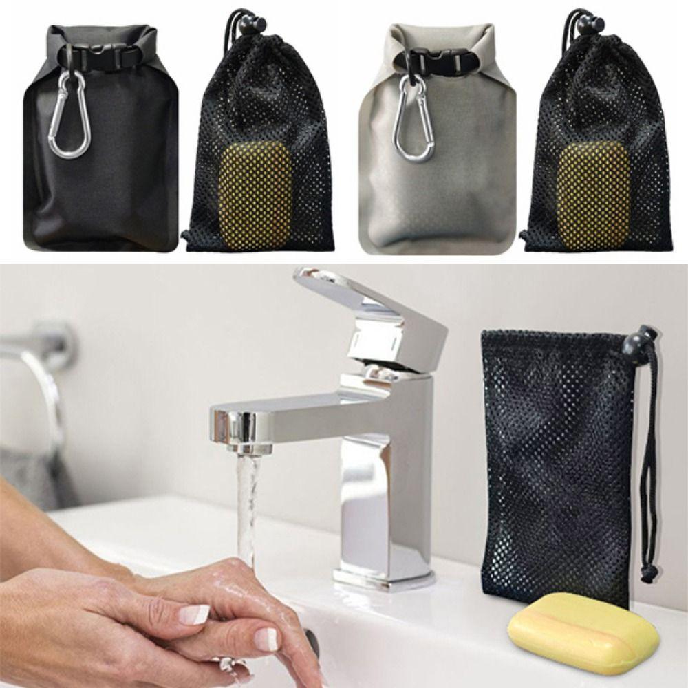 Foldable Sealed Soap Holder Portable Travel Soap Bar Bag Travel Soap Container Travel Gadgets сірий
Foldable Sealed Soap Holder Portable Travel Soap Bar Bag Travel Soap Container Travel Gadgets сірий