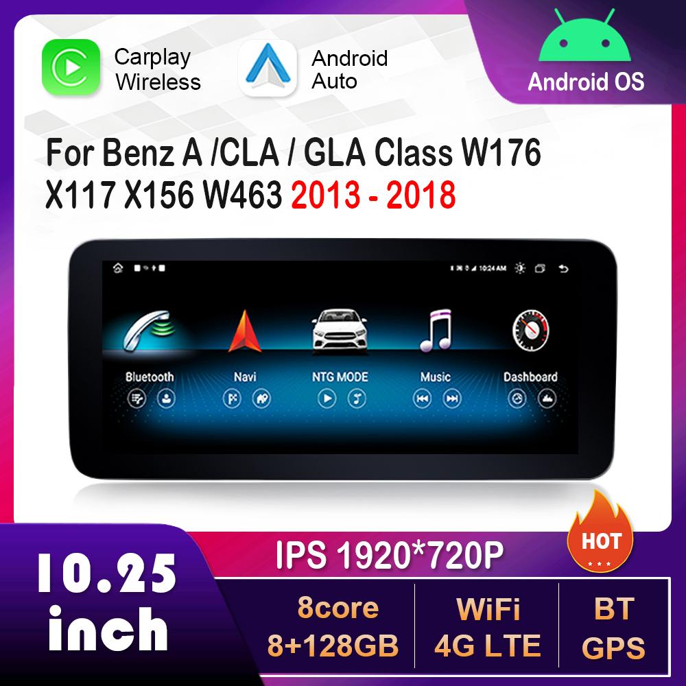 10,25 дюйма 1920*720P HD для Mercedes Benz A /CLA / GLA Class W176 X117 X156 W463 2013 - 2018 Android Car Radio Multimedia Player
10,25 дюйма 1920*720P HD для Mercedes Benz A /CLA / GLA Class W176 X117 X156 W463 2013 - 2018 Android Car Radio Multimedia Player