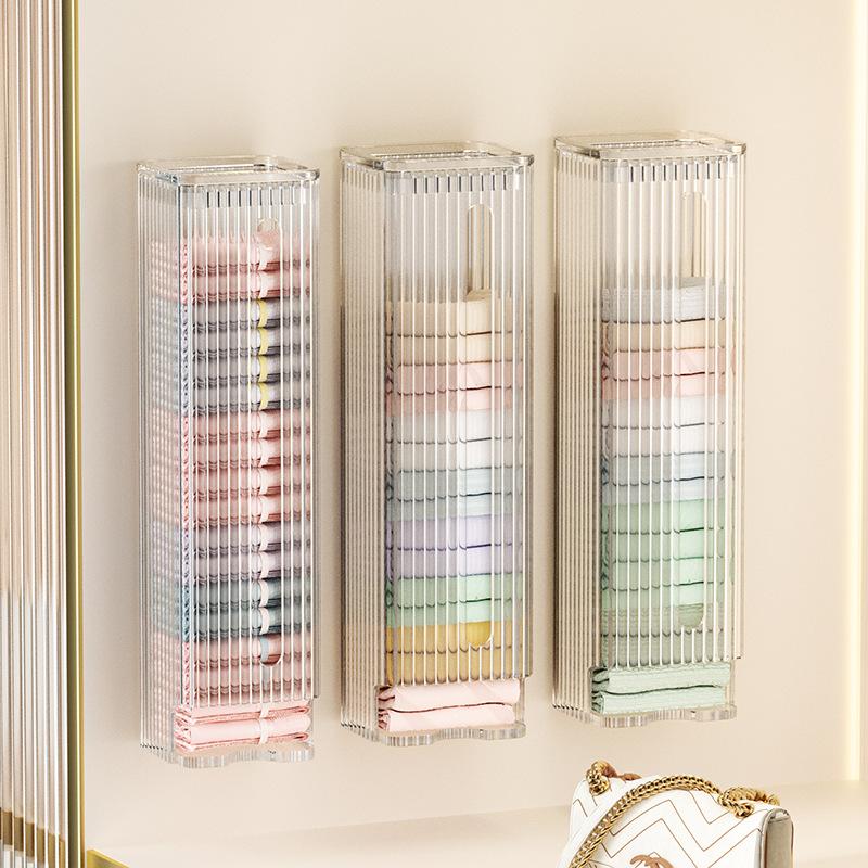 Wall Mounted Underwear Socks Storage Organizer Punch Free Hanging Storage Box High Transparent Organizer 3pcs
Wall Mounted Underwear Socks Storage Organizer Punch Free Hanging Storage Box High Transparent Organizer 3pcs