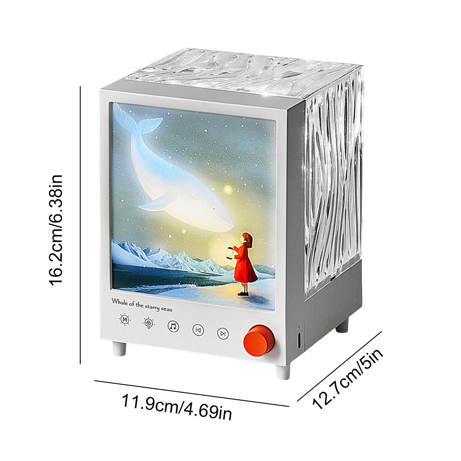 1200mAh Aurora Projector Lamp 7 Natural Sounds Atmosphere Lamp White Noise Ambient Lighting for Bedroom Birthday Gift
1200mAh Aurora Projector Lamp 7 Natural Sounds Atmosphere Lamp White Noise Ambient Lighting for Bedroom Birthday Gift