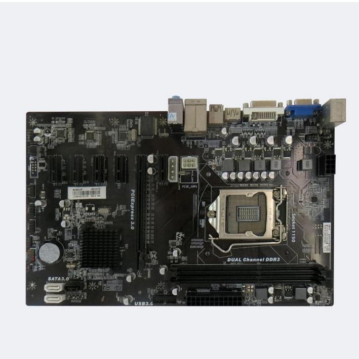 Used 6GPU mining H81P BTC H81A-BTC ETH motherboard 6PCI-E motherboard LGA 1150 H81 BTC PRO TB85 mining motherboard
Used 6GPU mining H81P BTC H81A-BTC ETH motherboard 6PCI-E motherboard LGA 1150 H81 BTC PRO TB85 mining motherboard