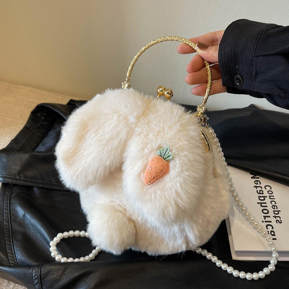 Korean Style Plush Rabbit Crossbody Bags Large Capacity Rabbit Ear Shoulder Children
Korean Style Plush Rabbit Crossbody Bags Large Capacity Rabbit Ear Shoulder Children
