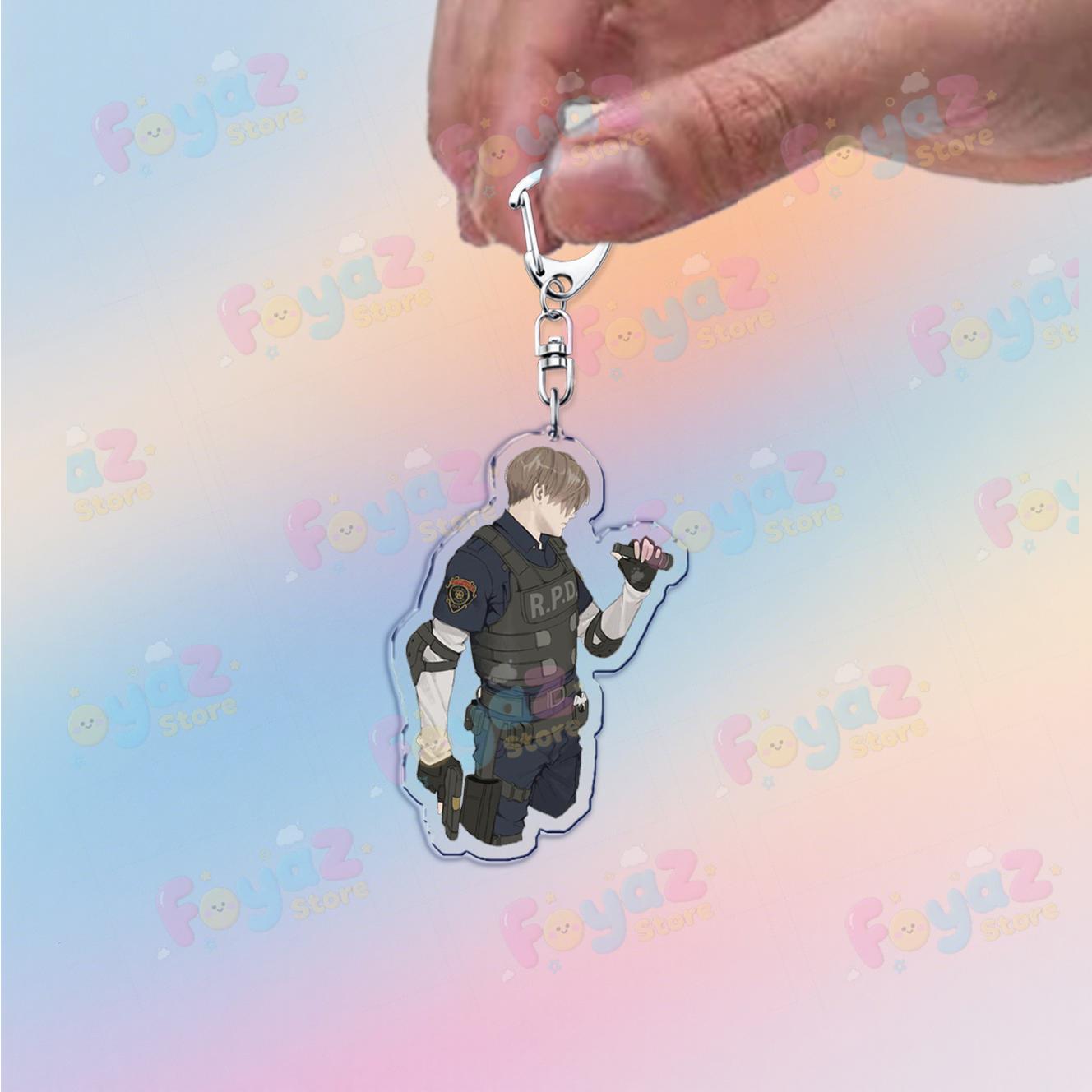 Horror Video Gaming Leon Keychains for Women Accessories Bag Charm Gaming Leon Kennedy Keyrings Jewelry Friends Gamers Gifts
Horror Video Gaming Leon Keychains for Women Accessories Bag Charm Gaming Leon Kennedy Keyrings Jewelry Friends Gamers Gifts