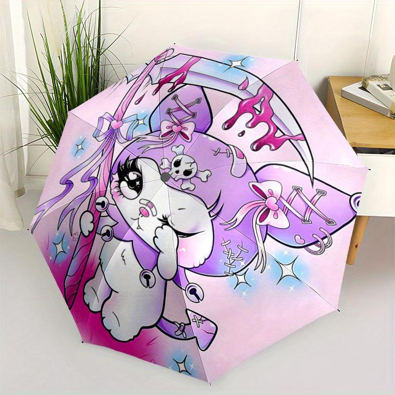 1pc Horror Kuromi Automatic Opening and Closing Umbrella, Lightweight 3-Fold, With Cute Cartoon Characters, Suitable for Home, Outdoor and Daily Use,
1pc Horror Kuromi Automatic Opening and Closing Umbrella, Lightweight 3-Fold, With Cute Cartoon Characters, Suitable for Home, Outdoor and Daily Use,