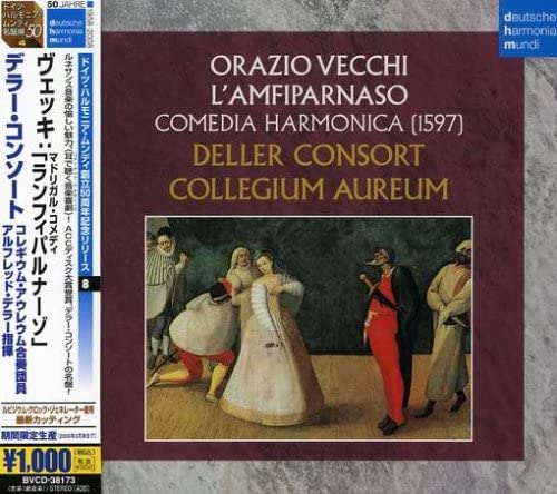 CD DELLER CONSORT; VECCHI - Vecchi: Madrigal comedy L Anfiparn BVCD38173 Japan Music Others Used
CD DELLER CONSORT; VECCHI - Vecchi: Madrigal comedy L Anfiparn BVCD38173 Japan Music Others Used