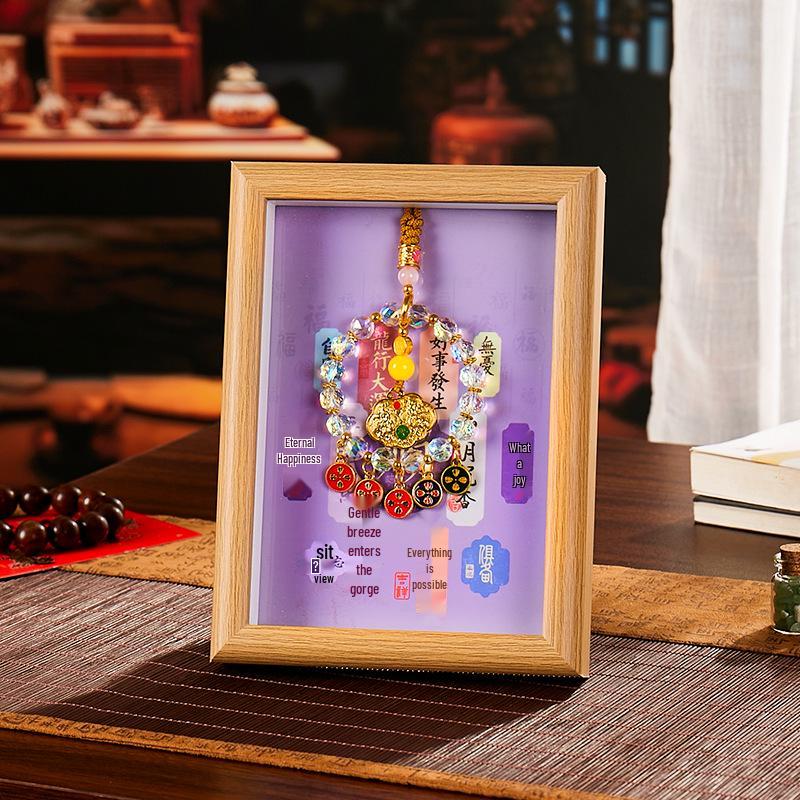 Crystal Energy Rotating Stand: Cultural Creative Gift for Home Decor 7-inch Coffee + Crystal Bracelet + Gift Box
Crystal Energy Rotating Stand: Cultural Creative Gift for Home Decor 7-inch Coffee + Crystal Bracelet + Gift Box