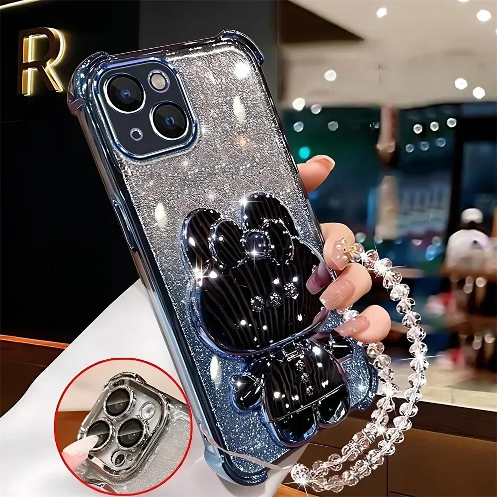 Luxury Glitter Rabbit Mirror Phone Case For Samsung Galaxy S25 Edge S24FE S24 Plus S23 FE S22 S21 Ultra S20 Crystal Chain For S20 ULTRA
Luxury Glitter Rabbit Mirror Phone Case For Samsung Galaxy S25 Edge S24FE S24 Plus S23 FE S22 S21 Ultra S20 Crystal Chain For S20 ULTRA