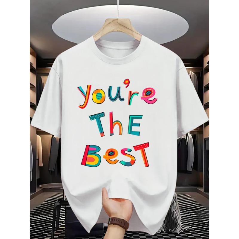 European sizes Summer Men S Fashion Short-Sleeve T-Shirt with Letter Pattern Print 4XL білий
European sizes Summer Men S Fashion Short-Sleeve T-Shirt with Letter Pattern Print 4XL білий