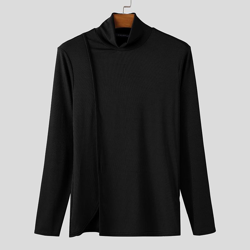 INCERUN Men High Neck Long Sleeve Rib Side Splits Casual Fitted Tops T-shirts Undershirts 2XL
INCERUN Men High Neck Long Sleeve Rib Side Splits Casual Fitted Tops T-shirts Undershirts 2XL