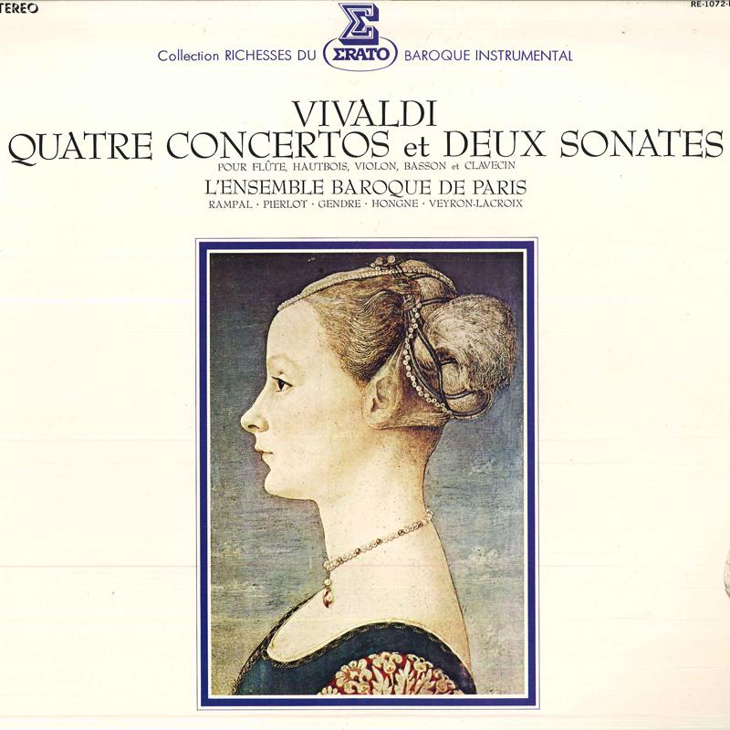 LP Record ENSEMBLE BAROQUE DE PARIS - Vivaldi/Quartre Concertos Et Deux S RE1072 COLUMBIA 1973 Japan Classical Used
LP Record ENSEMBLE BAROQUE DE PARIS - Vivaldi/Quartre Concertos Et Deux S RE1072 COLUMBIA 1973 Japan Classical Used