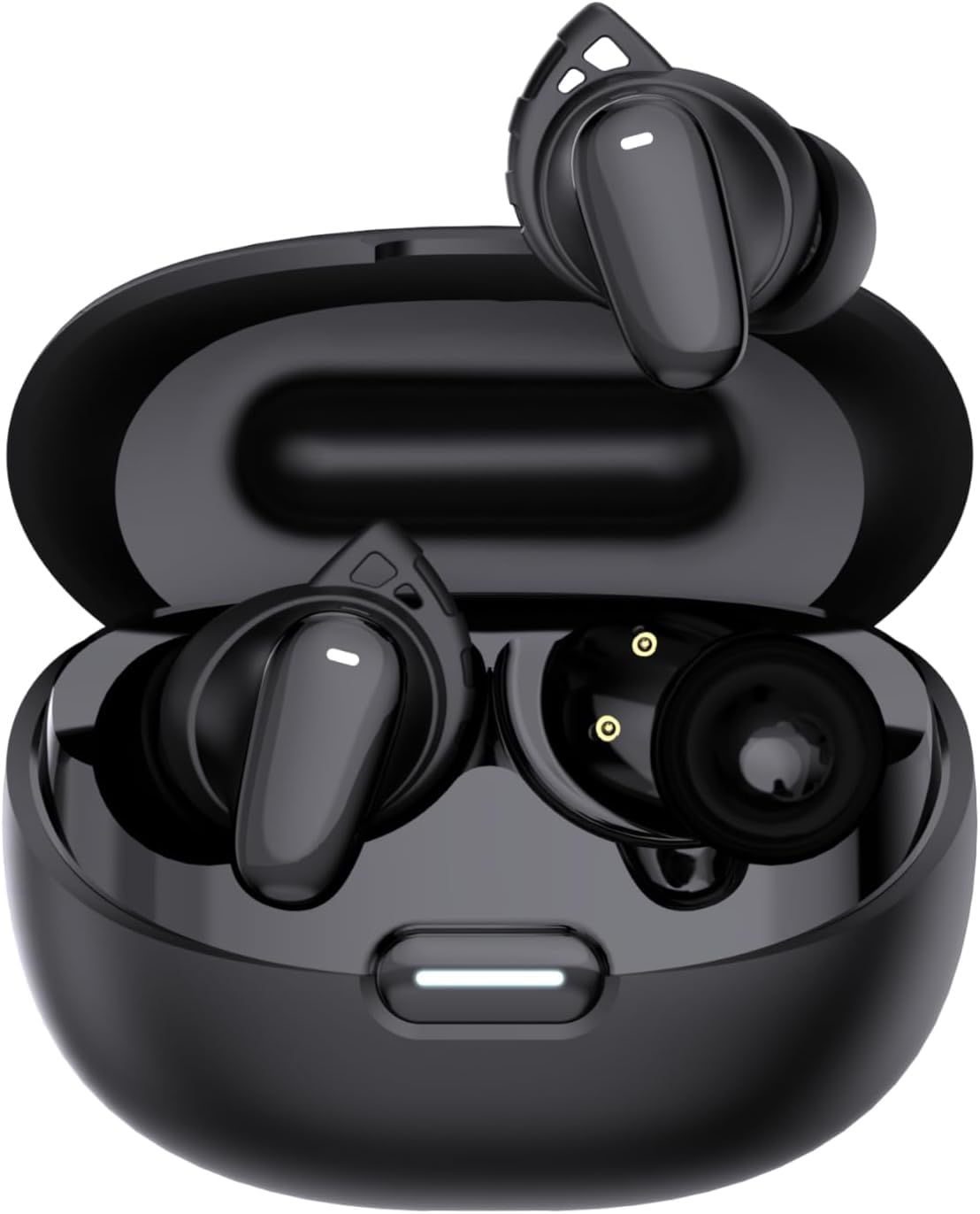 Bluetooth Earphones, Wireless Earbuds with 6 Silicone Microphones, AI Smart ENC Call Noise Cancelling, IPX7 Waterproof, 65 Hours of Playtime, 2026
Bluetooth Earphones, Wireless Earbuds with 6 Silicone Microphones, AI Smart ENC Call Noise Cancelling, IPX7 Waterproof, 65 Hours of Playtime, 2026