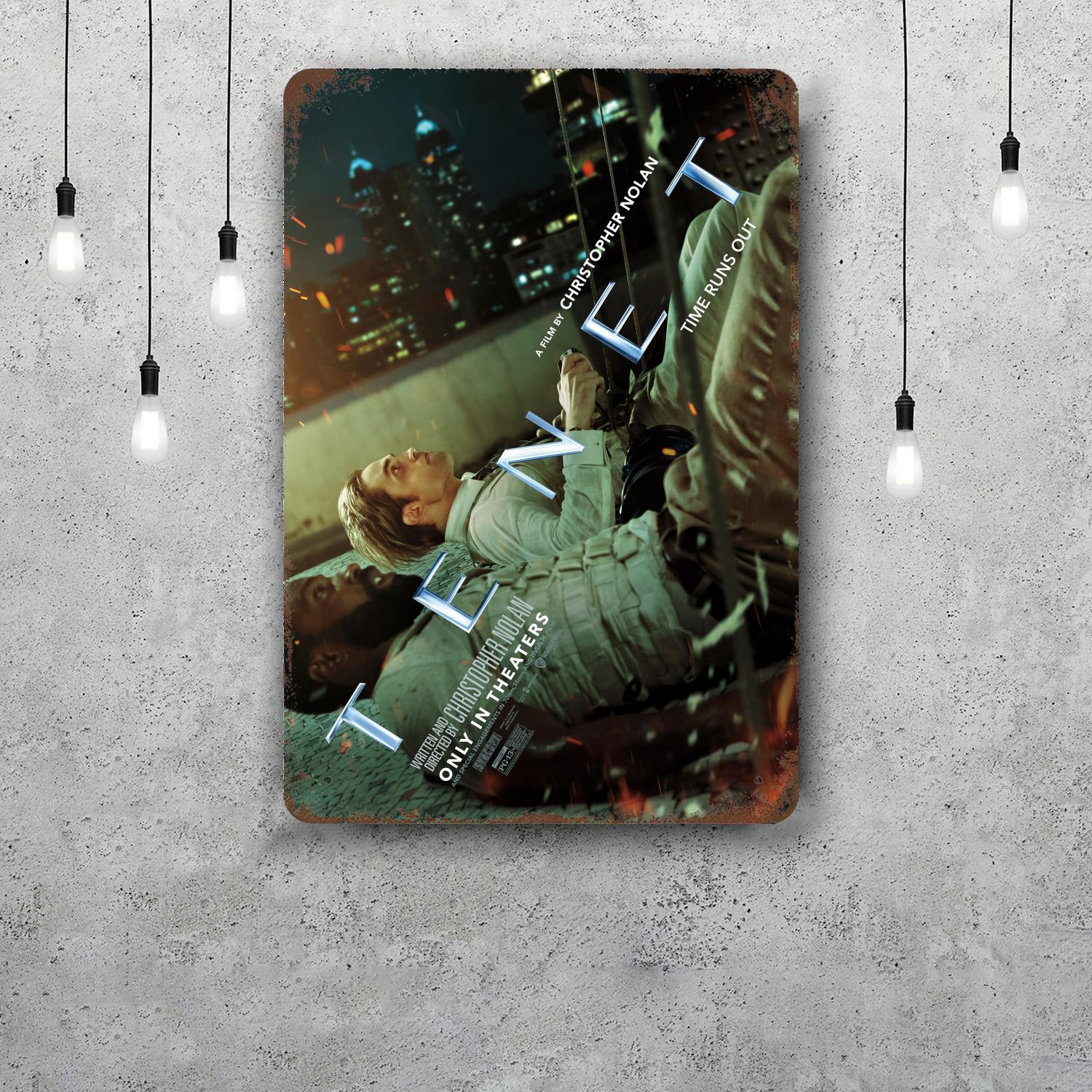 tenet Retro Vintage Tin Sign Poster Decorative Plaque Metal Plate Wall Decor 20x30cm(7.8x11.8inch)
tenet Retro Vintage Tin Sign Poster Decorative Plaque Metal Plate Wall Decor 20x30cm(7.8x11.8inch)