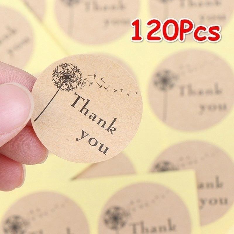120 Pcs Price Round Thank You Dandelion Sealing Sticker Baking Packaging Biscuit Bag Thanks Sticker Label
120 Pcs Price Round Thank You Dandelion Sealing Sticker Baking Packaging Biscuit Bag Thanks Sticker Label