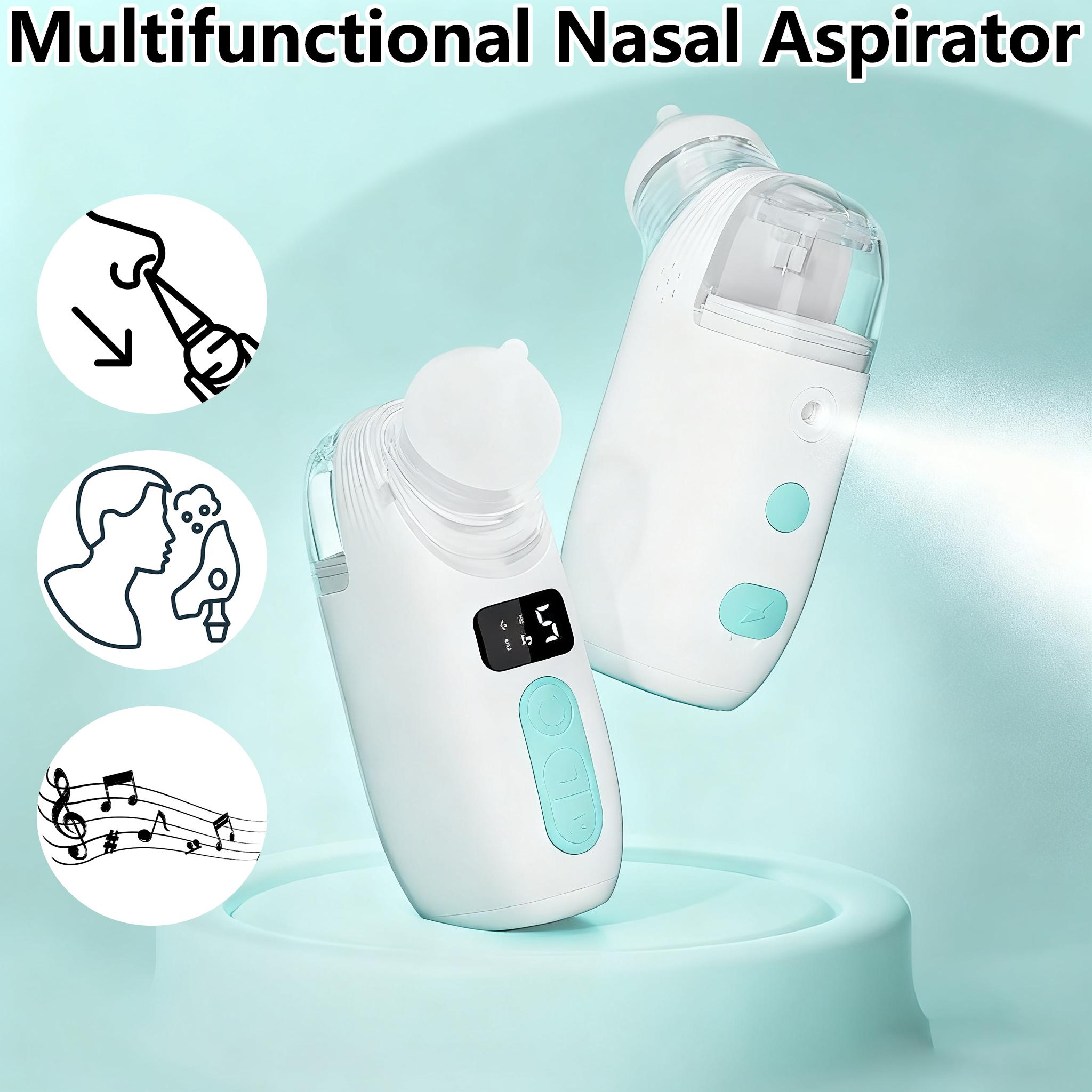 Electric Nasal Suction Device Baby 2-in-1 Nebulizer Spray Nasal Suction Device Baby Snot and Booger Cleaner Multi-function белый
Electric Nasal Suction Device Baby 2-in-1 Nebulizer Spray Nasal Suction Device Baby Snot and Booger Cleaner Multi-function белый