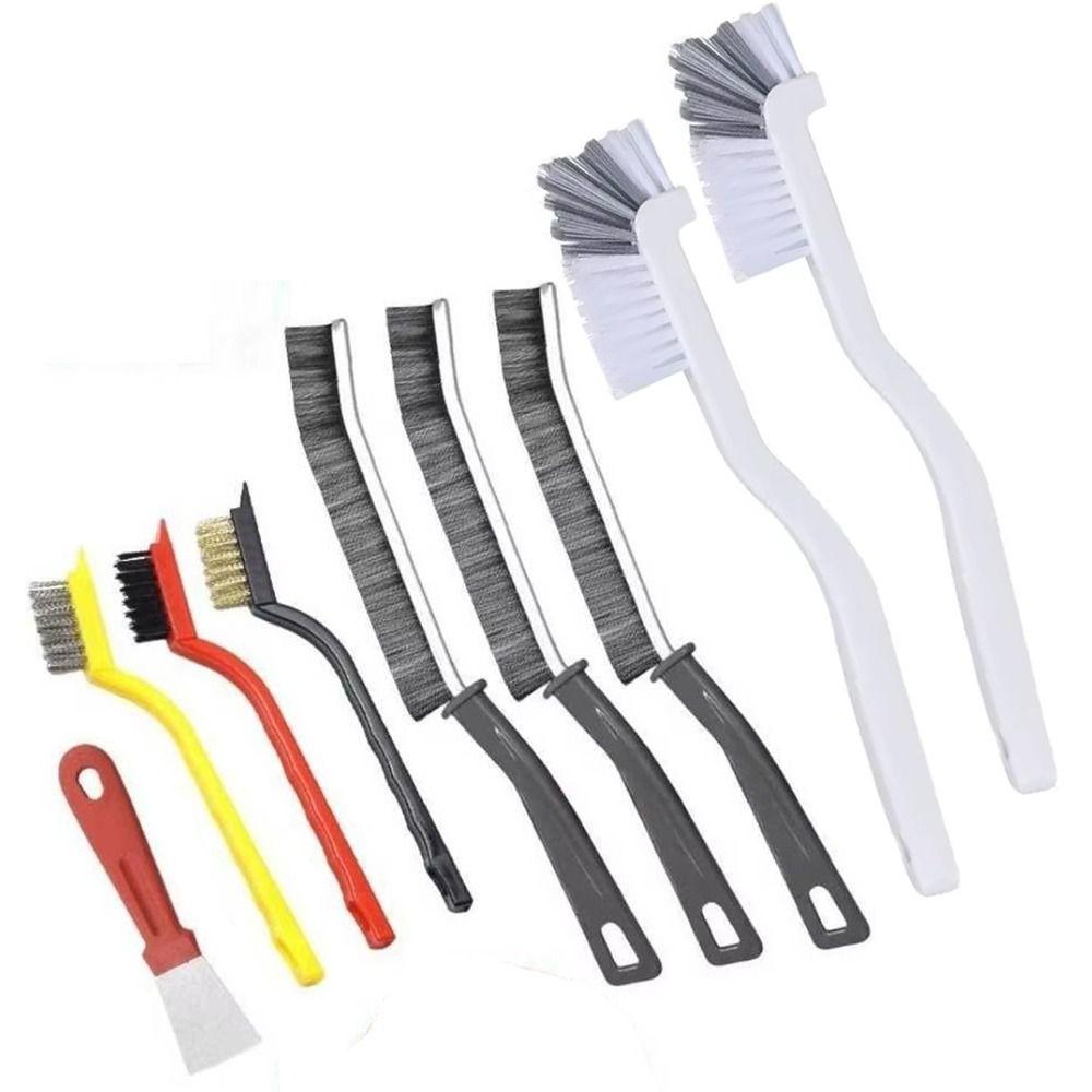 11Pcs Deep Clean Crevice Cleaning Brush Set Strong Decontamination Stove Rust Remover Window Style 2
11Pcs Deep Clean Crevice Cleaning Brush Set Strong Decontamination Stove Rust Remover Window Style 2