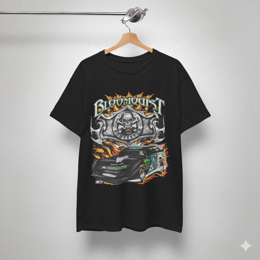 Bloomquist Racing T-Shirt Black Dirt Late Model Skull Graphic Tee - T391 4XL
Bloomquist Racing T-Shirt Black Dirt Late Model Skull Graphic Tee - T391 4XL