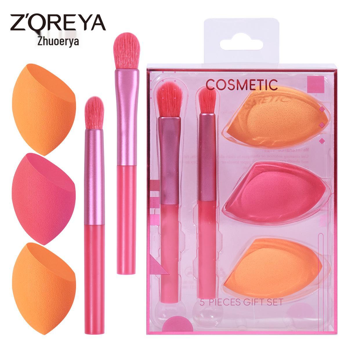 RT Mini Makeup Sponge & Brush Set – Super Soft, Non-Absorbing Egg for Blending Eyeshadow. RT Makeup Sponge Set
RT Mini Makeup Sponge & Brush Set – Super Soft, Non-Absorbing Egg for Blending Eyeshadow. RT Makeup Sponge Set