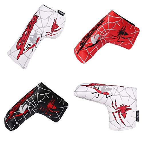 Крышка паттера штифтового типа совместима с крышкой Scotty Cameron Odyssey Head Cover с магнитным замком Spiders белого, черного и красного цвета (красный)
Крышка паттера штифтового типа совместима с крышкой Scotty Cameron Odyssey Head Cover с магнитным замком Spiders белого, черного и красного цвета (красный)