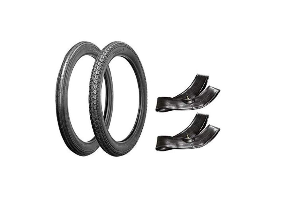 Bike Parts Center NBS 2.25-17F & 2.50-17 T/T & Tire Tube (Set of 2) 793150
Bike Parts Center NBS 2.25-17F & 2.50-17 T/T & Tire Tube (Set of 2) 793150