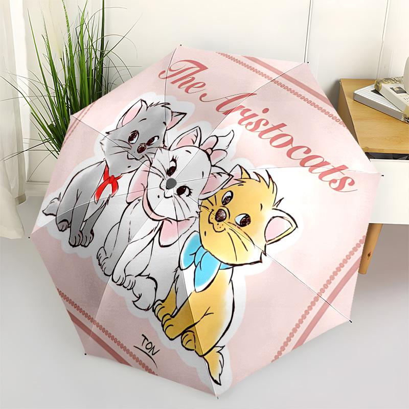 Aristocats, Kittens Themed Automatic Opening and Closing Umbrella, Brightly Colored 8-rib Portable Umbrella, Suitable for Men and Women, A P
Aristocats, Kittens Themed Automatic Opening and Closing Umbrella, Brightly Colored 8-rib Portable Umbrella, Suitable for Men and Women, A P