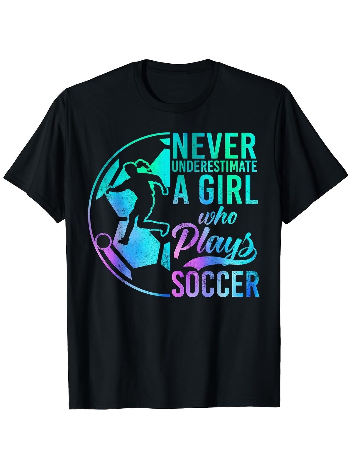 Men S Empowerment Soccer T-Shirt Never Underestimate A Girl Who Plays Soccer, S разноцветный
Men S Empowerment Soccer T-Shirt Never Underestimate A Girl Who Plays Soccer, S разноцветный