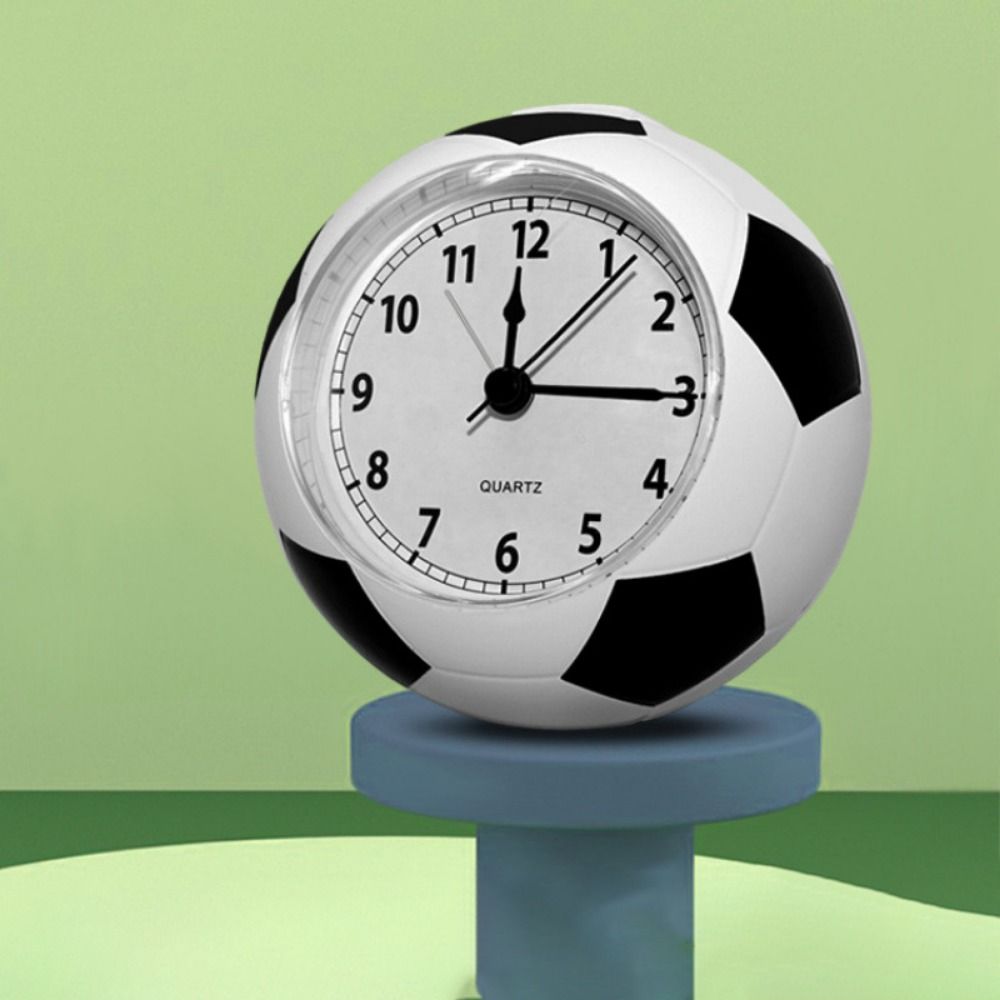 Cute Football Alarm Clock Cartoon Desk Mute Clock Practical Soccer Ball Bedside Clock Desktop зелений
Cute Football Alarm Clock Cartoon Desk Mute Clock Practical Soccer Ball Bedside Clock Desktop зелений