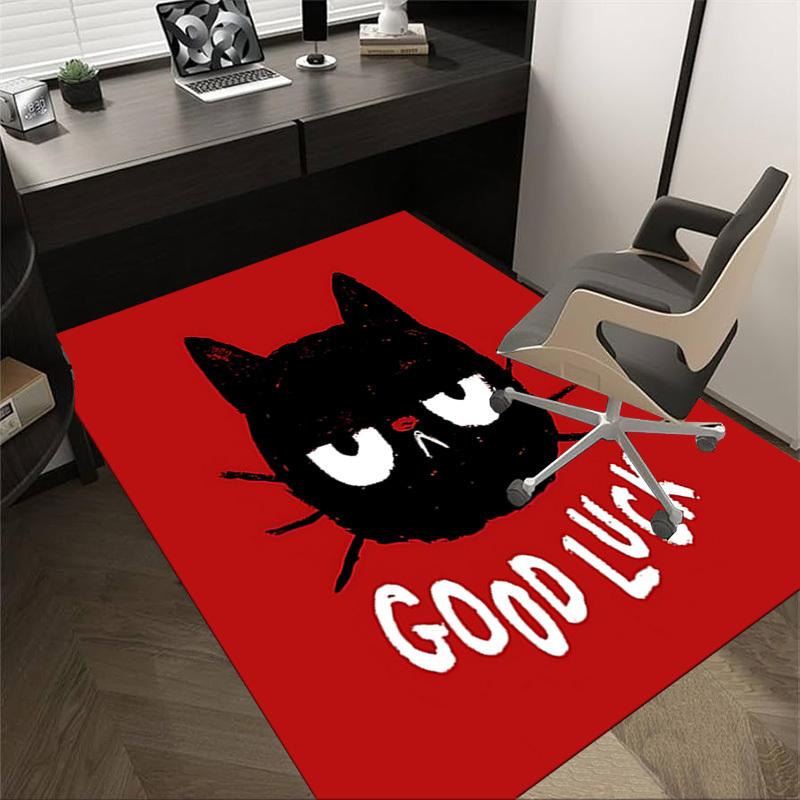 1PC cat good luck Extra Large Non Slip Floor carpet, Office, family, bedroom, Studio Large Area Rug Indoor Rugs 60cm by 90cm
1PC cat good luck Extra Large Non Slip Floor carpet, Office, family, bedroom, Studio Large Area Rug Indoor Rugs 60cm by 90cm