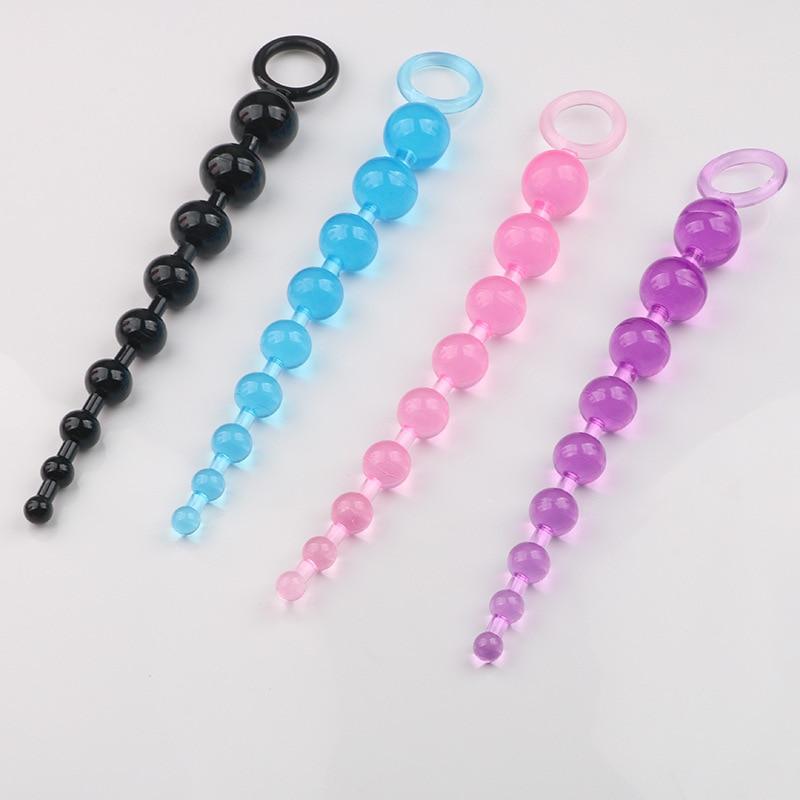 Buy Soft Silicone Anal Balls Butt Plug Anal For Adults Small Anal Beads
