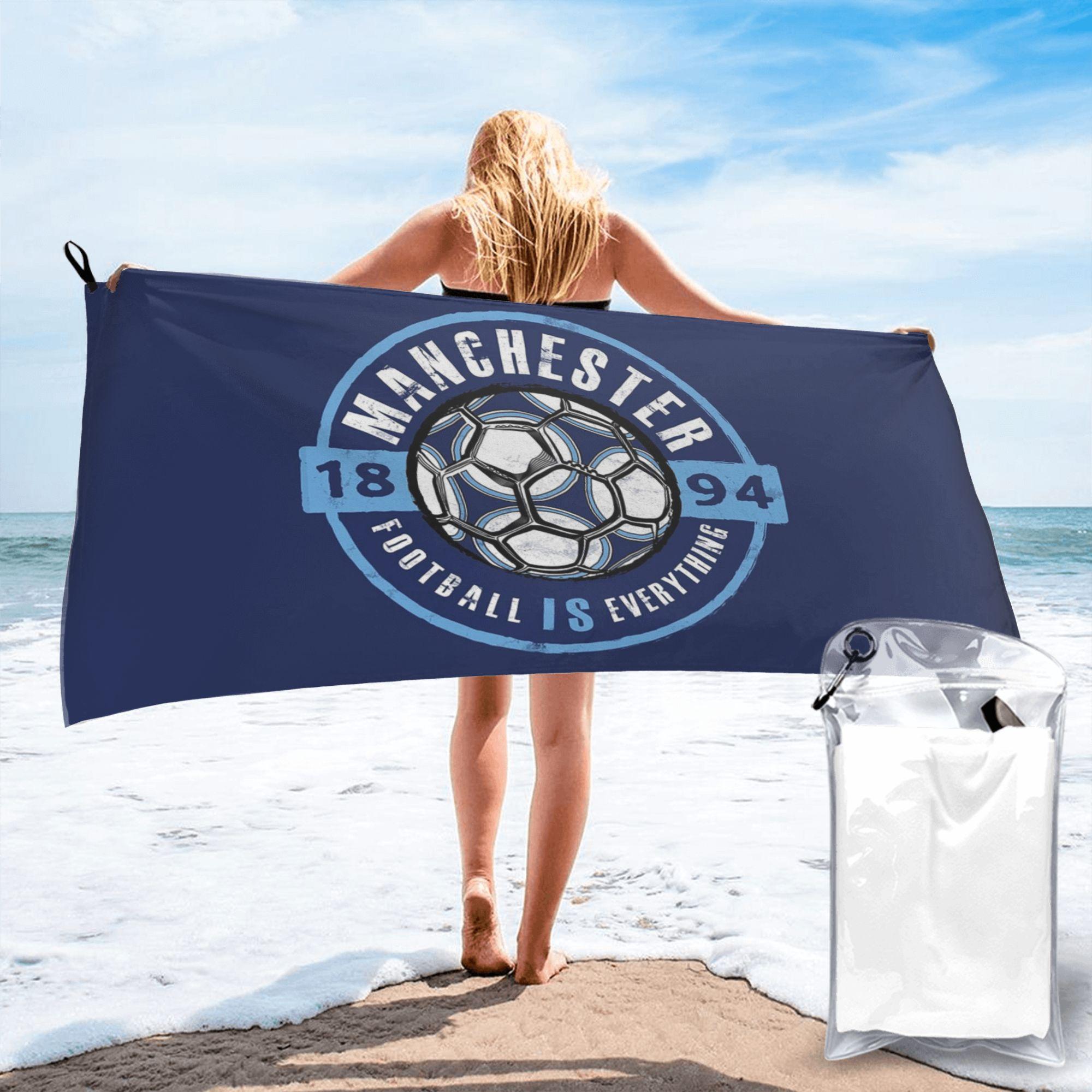 Football Is Everything - City of Manchester Fan Vintag Beach Towel Soft Microfiber Quick Dry Absorbent Quick Towels For Pool W30*H60(CM)
Football Is Everything - City of Manchester Fan Vintag Beach Towel Soft Microfiber Quick Dry Absorbent Quick Towels For Pool W30*H60(CM)