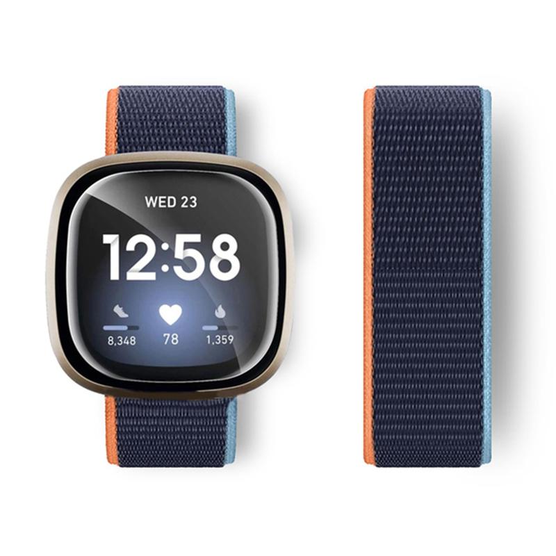 Для Fitbit Versa 4/Sense 2 М які нейлонові ремінці для годинника Спортивний ремінець-петля Замінний браслет Dark Navy Blue
Для Fitbit Versa 4/Sense 2 М які нейлонові ремінці для годинника Спортивний ремінець-петля Замінний браслет Dark Navy Blue