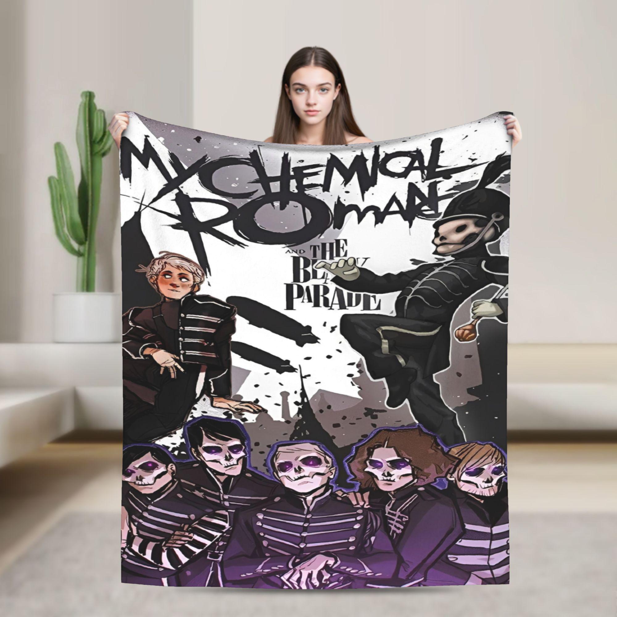 My Chemical Romance Rock Music Flannel Blankets Novelty Throw Blankets for Home 125*100cm Bedspreads 200x150cm 80x60in
My Chemical Romance Rock Music Flannel Blankets Novelty Throw Blankets for Home 125*100cm Bedspreads 200x150cm 80x60in